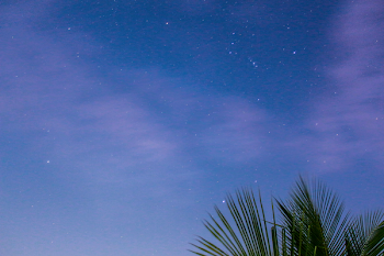Starry Sky during Dusk
