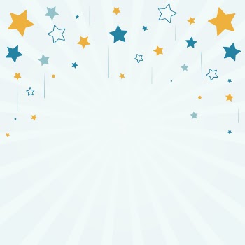 Stars with sunburst background Free Vector