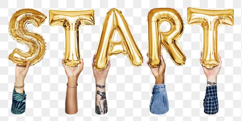 Start balloon png word sticker, | Free PNG - rawpixel
