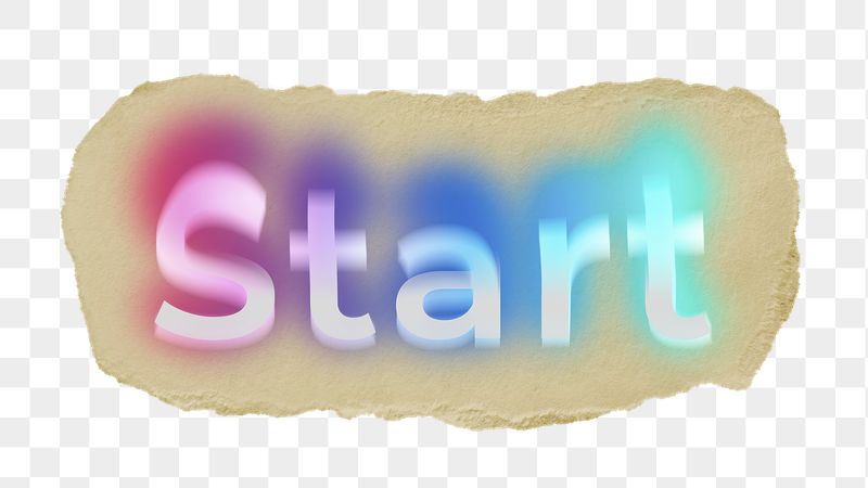 Start png ripped paper word | Free PNG - rawpixel
