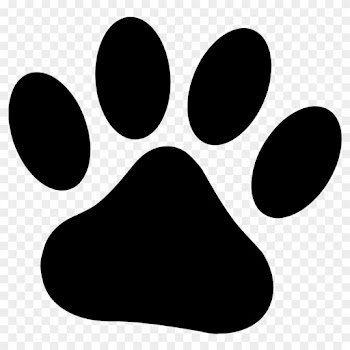 Start Your Research - Dog Paw Print Clip Art