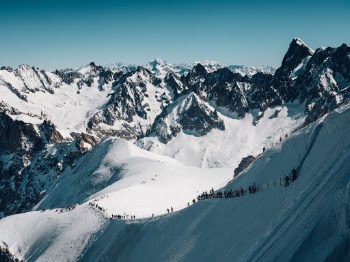 Starting Valle Blanche