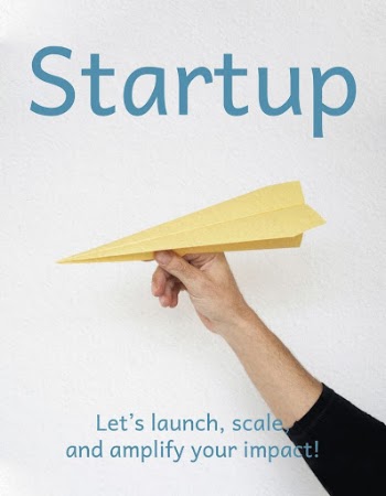 Startup business flyer template, hand | Free Vector Template - rawpixel