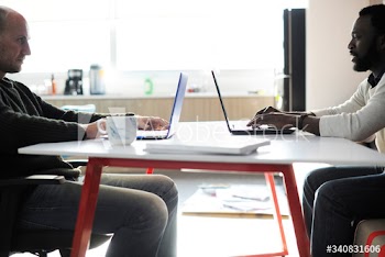 Startup Business People Working on Laptop