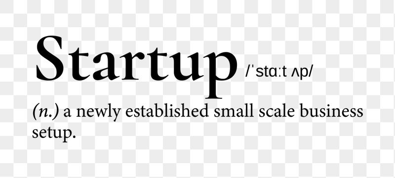Startup png dictionary word sticker, | Free PNG - rawpixel