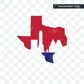 State Of Texas Vector Icon Isolated On Transparent Background ...