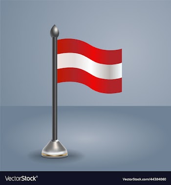 state table flag of austria