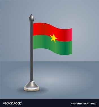 state table flag of burkina