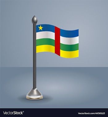 state table flag of central african republic