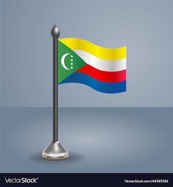 state table flag of comoros
