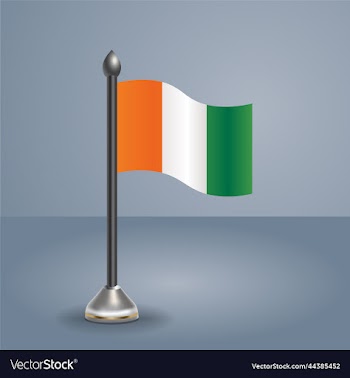 state table flag of cote divoire