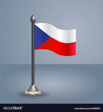 state table flag of czech republic