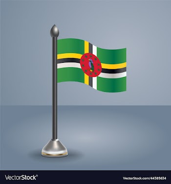 state table flag of dominica