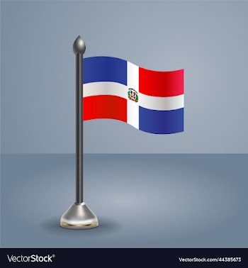 state table flag of dominican republic
