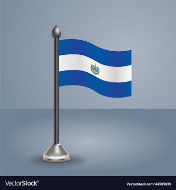 state table flag of el salvador