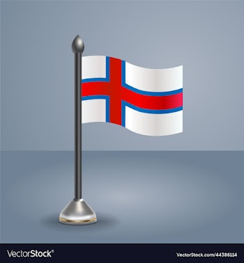 state table flag of faroe island