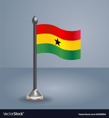 state table flag of ghana