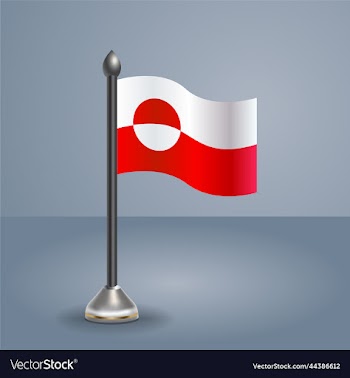 state table flag of greenland