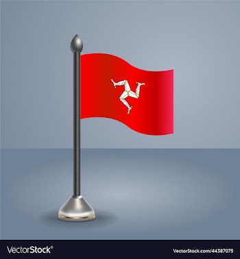 state table flag of isle of man