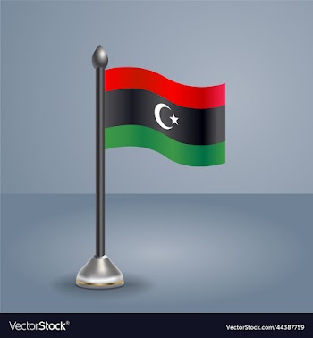 state table flag of kingdom of libya