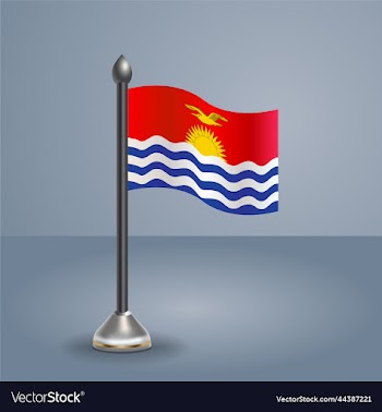 state table flag of kiribati