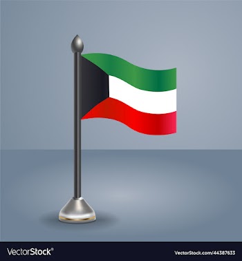 state table flag of kuwait