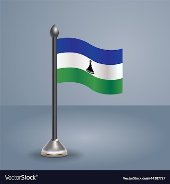 state table flag of lesotho