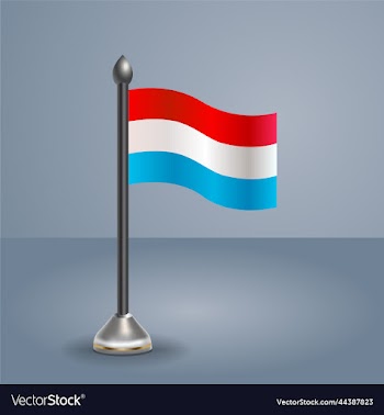 state table flag of luxembourg