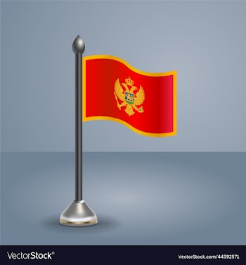 state table flag of montenegro