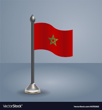 state table flag of morocco