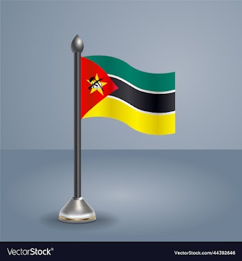 state table flag of mozambique