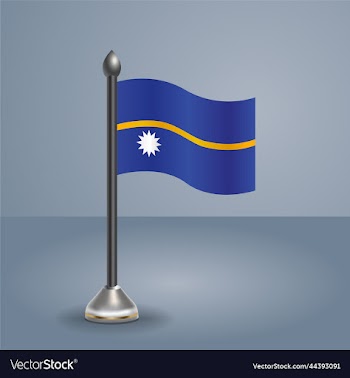 state table flag of nauru