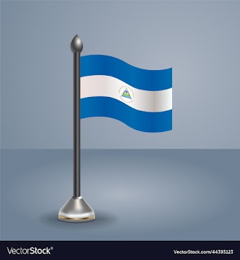 state table flag of nicaragua
