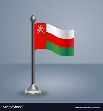 state table flag of oman