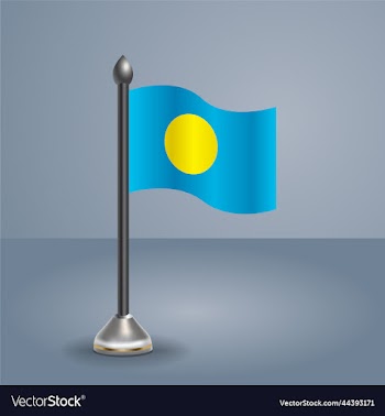 state table flag of palau