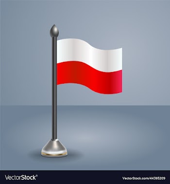 state table flag of poland