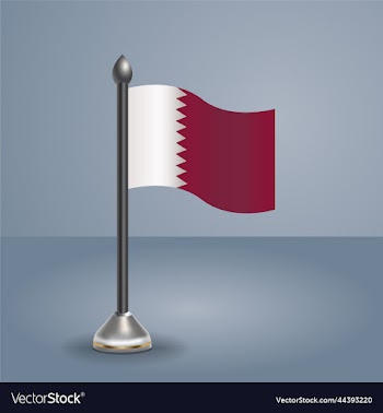 state table flag of qatar