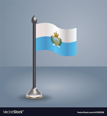 state table flag of san marino