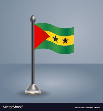 state table flag of sao tome and principe