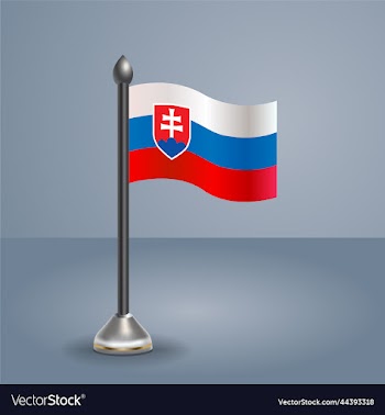 state table flag of slovakia