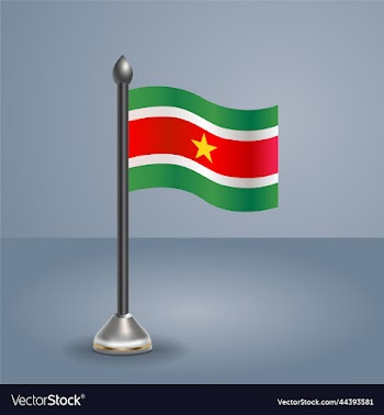 state table flag of suriname