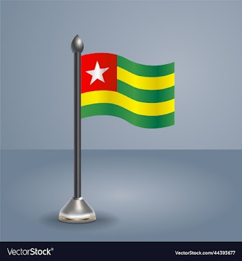state table flag of togo