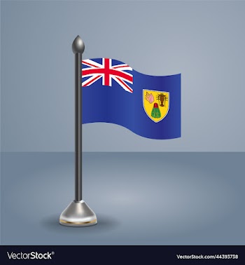 state table flag of truks and caicos