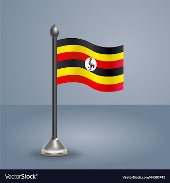 state table flag of uganda