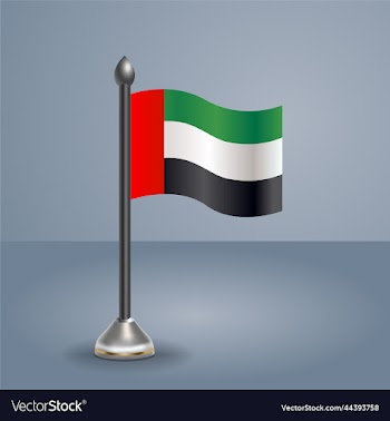 state table flag of united arab emirates