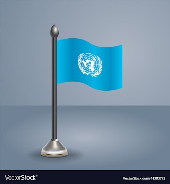 state table flag of united nations