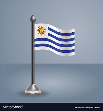 state table flag of uruguay