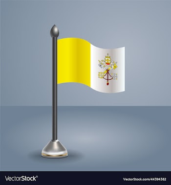 state table flag of vatican city