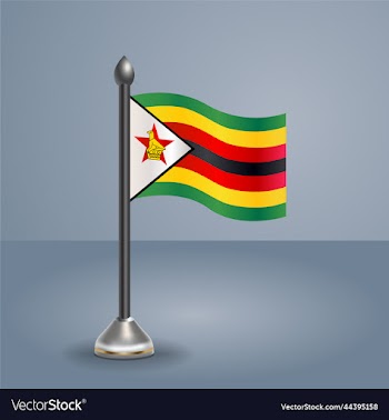 state table flag of zimbabwe