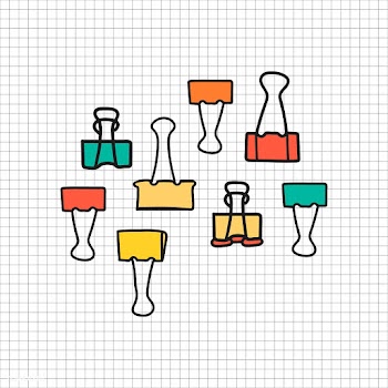 Stationary illustration drawing style | Free stock vector - 43382